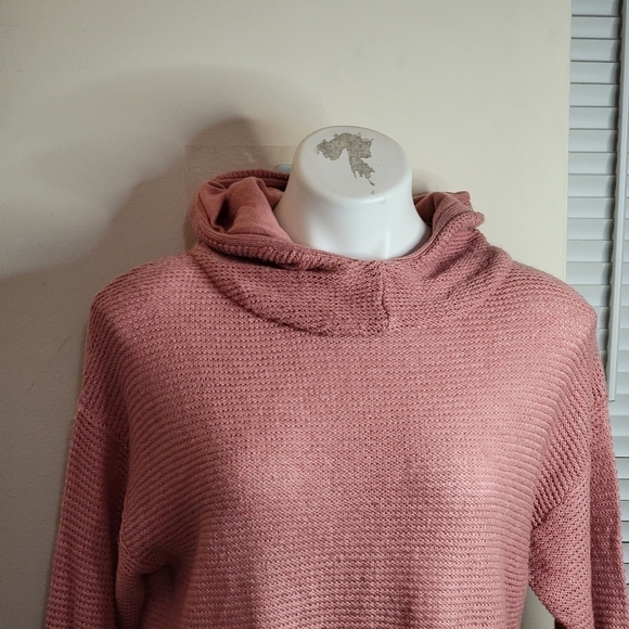All in Motion Hooded Pullover Sweater Rose Size XS - Picture 5 of 12